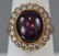Estate 18kt Yellow Gold Ruby & Diamond Ring