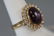 Estate 18kt Yellow Gold Ruby & Diamond Ring - 2