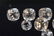 Group of 19th C Paste Stones / Faux Diamonds - 6