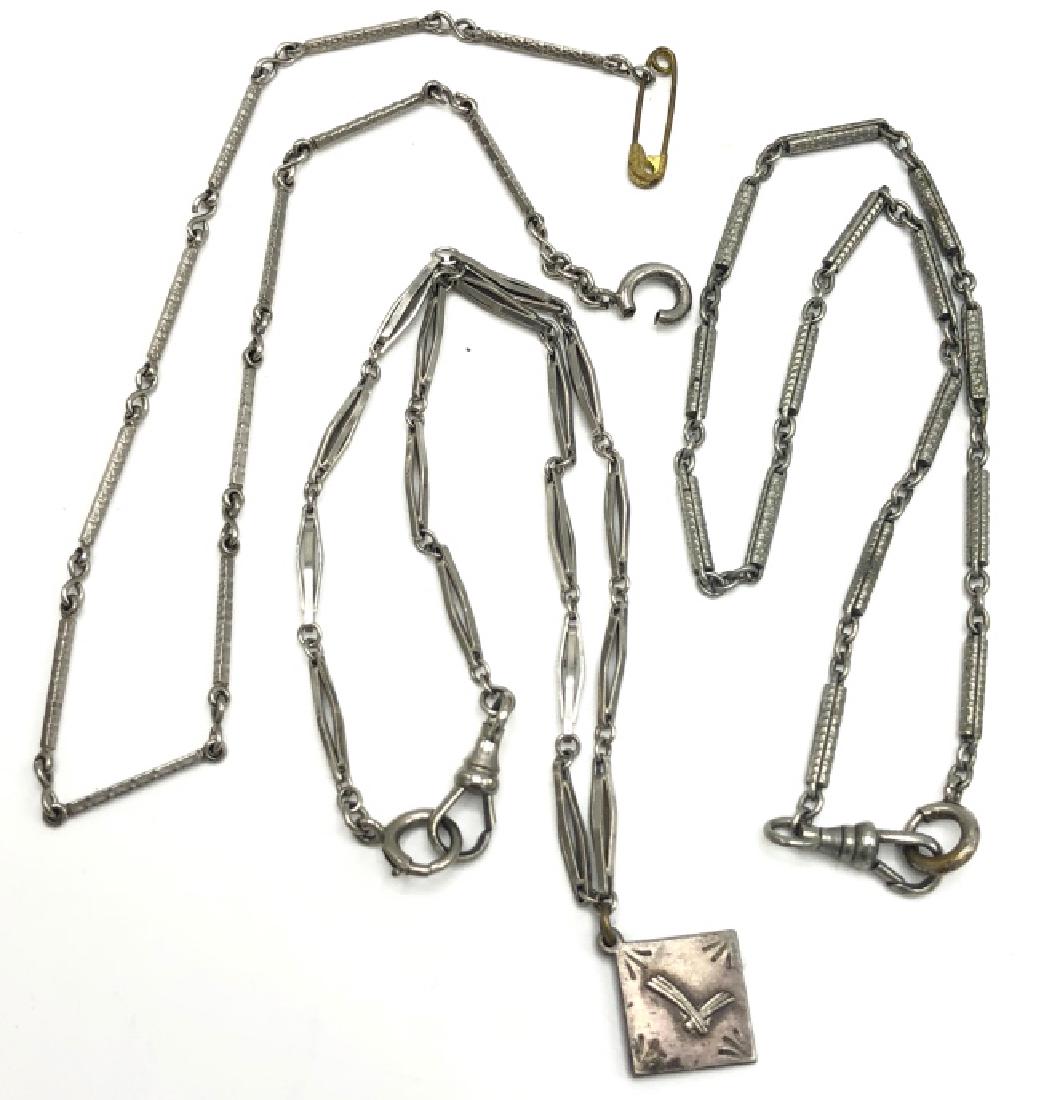 Lot of 3 Antique & Vintage Watch Chains (1 of 4)