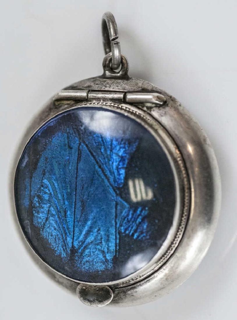 Antique English Sterling Silver Butterfly Wing (1 of 6)