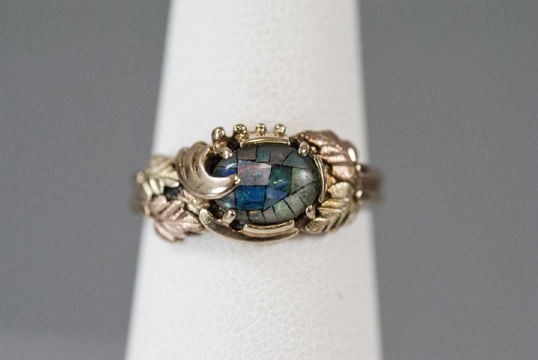 Vintage 14kt Yellow Gold Cabochon Opal Ring (1 of 6)