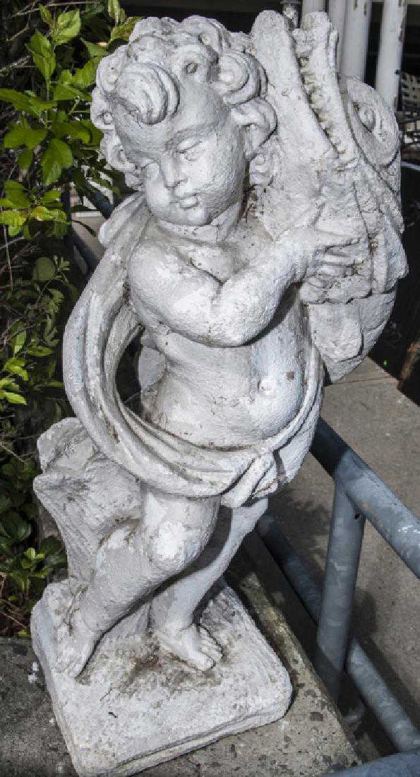 Putti Dolphin Victorian Style Outdoor Fountain