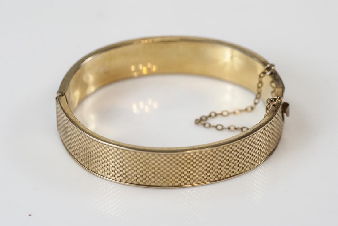 Estate /  Antique Yellow Gold Bangle Bracelet (1 of 5)