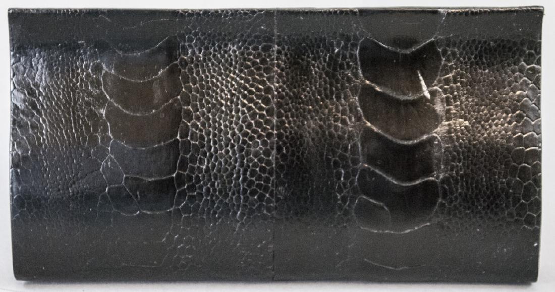 Ray Augousti Black Python Clutch Bag / Purse (1 of 6)