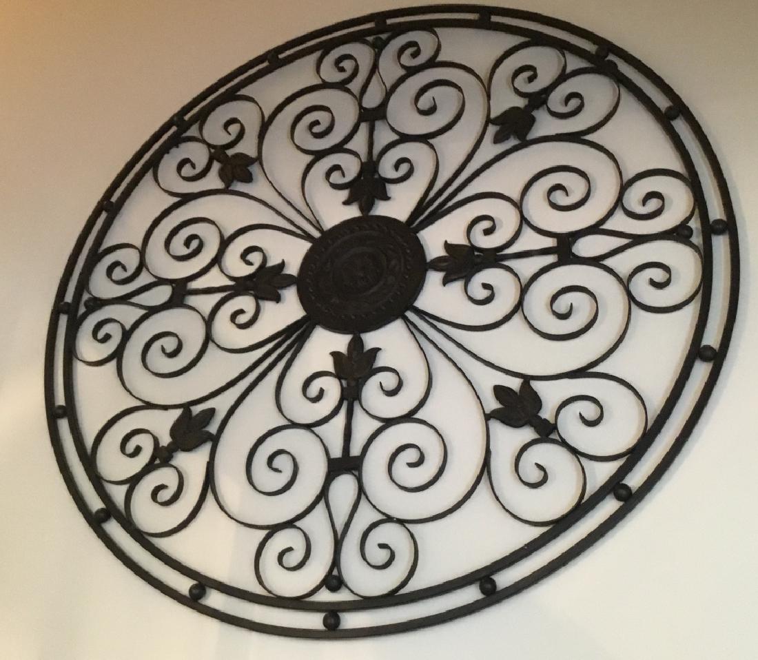 Medallion Form Bronze Wall Art (1 of 3)