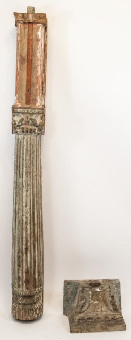 Antique Hand Carved Greco Roman Style Column (1 of 7)