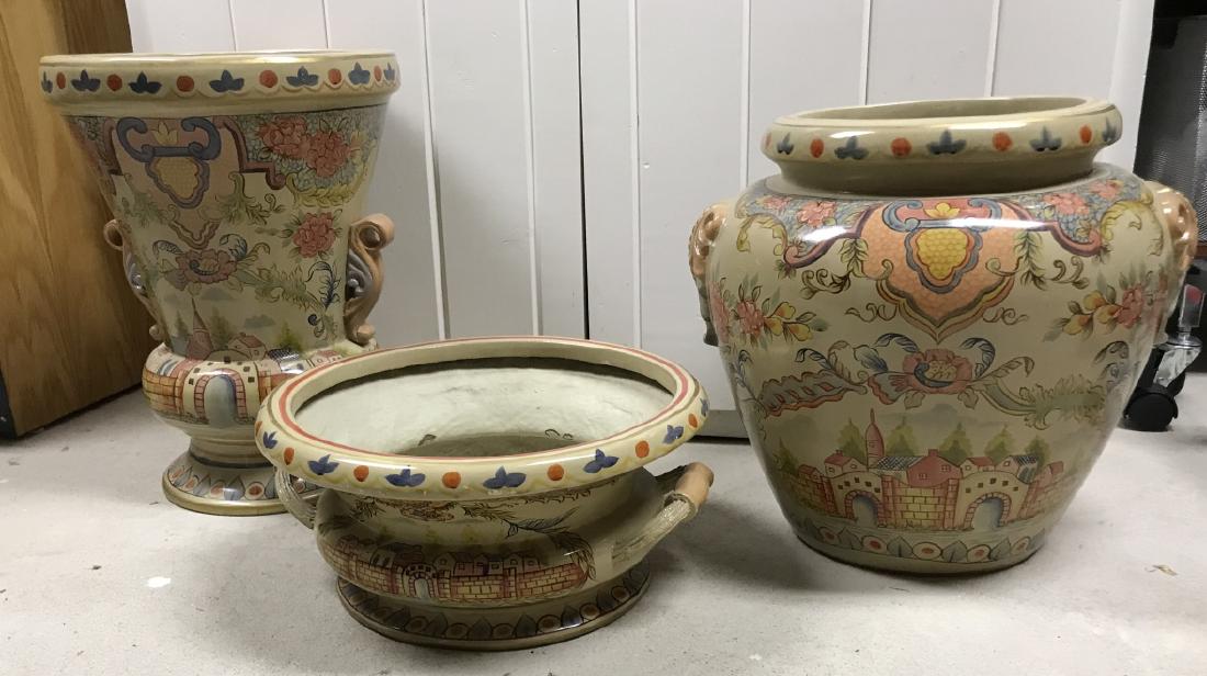 Three Contemporary Planter Pots / Cache Pots (1 of 4)