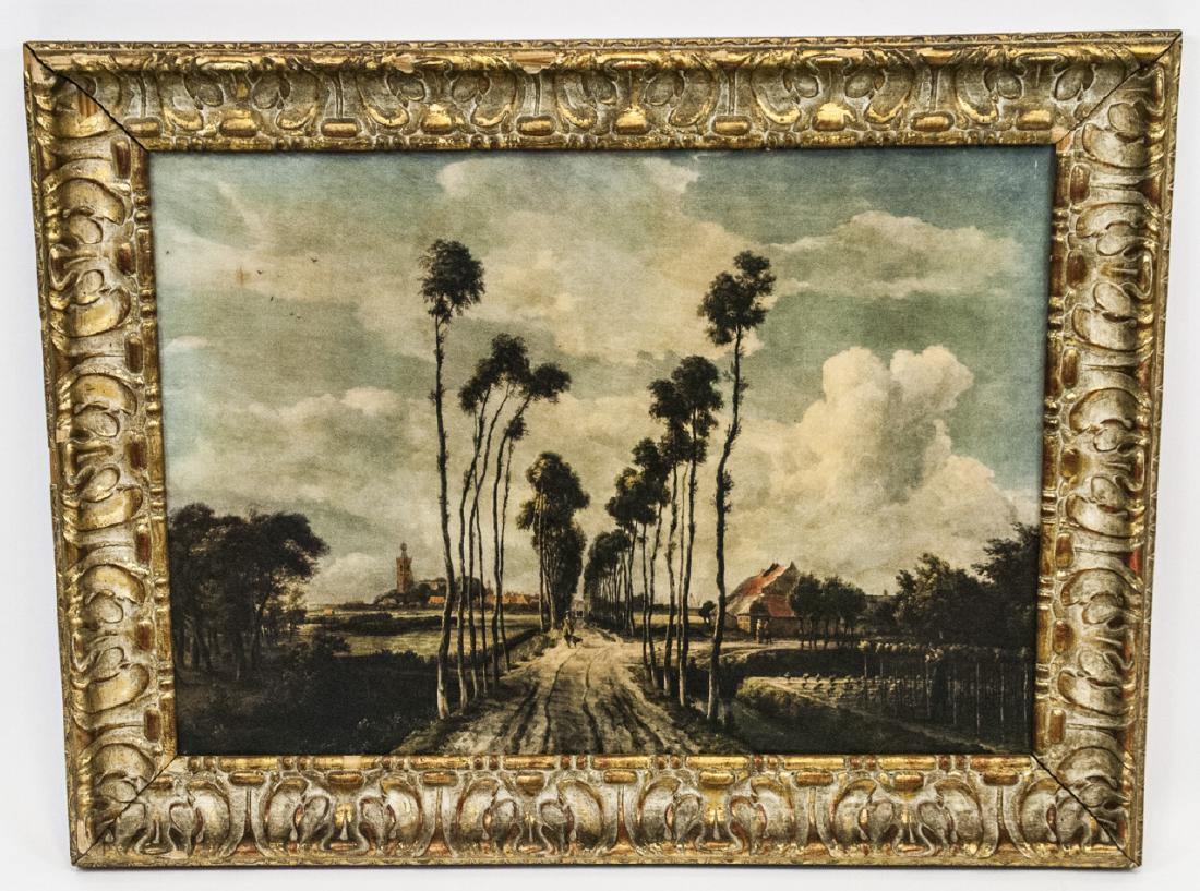 Reproduction Old Masters Canvas Print Framed (1 of 5)