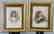 Two Framed 19th C Female Portrait Engravings