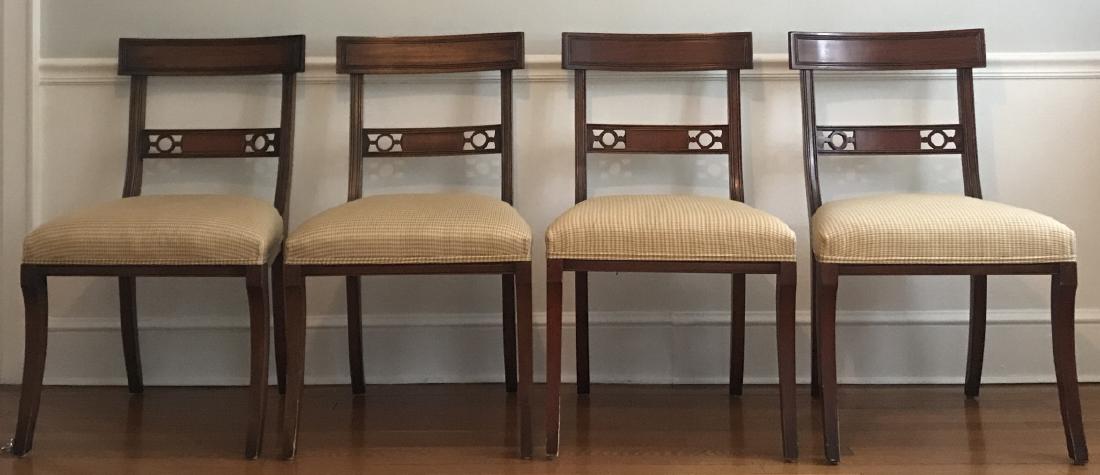 4 Ardley Hall Sheraton Style Side Chairs (1 of 6)