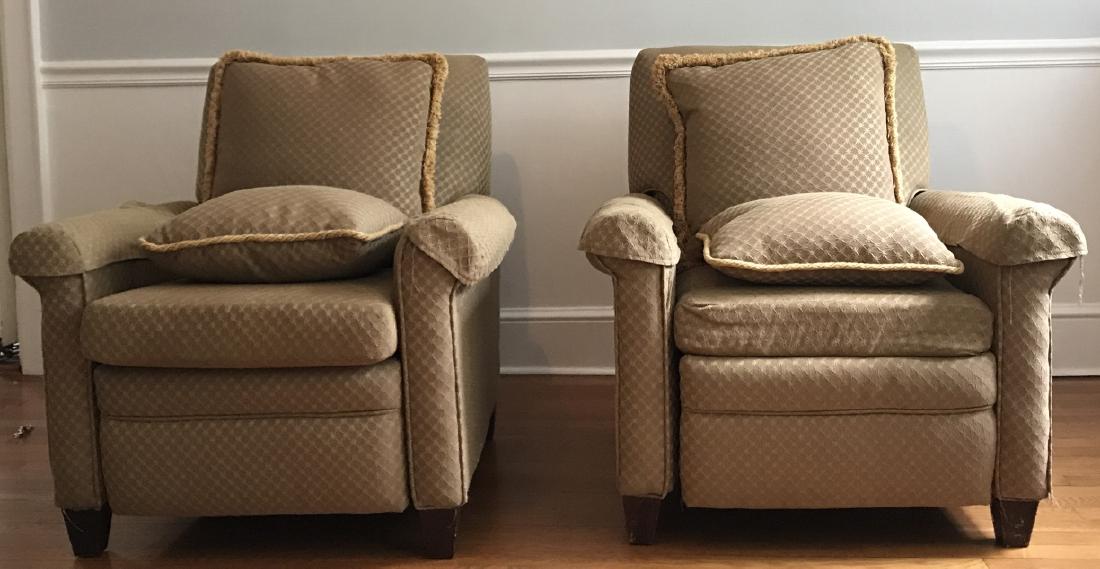 Pair Barca Lounge Reclining Arm Chairs (1 of 5)