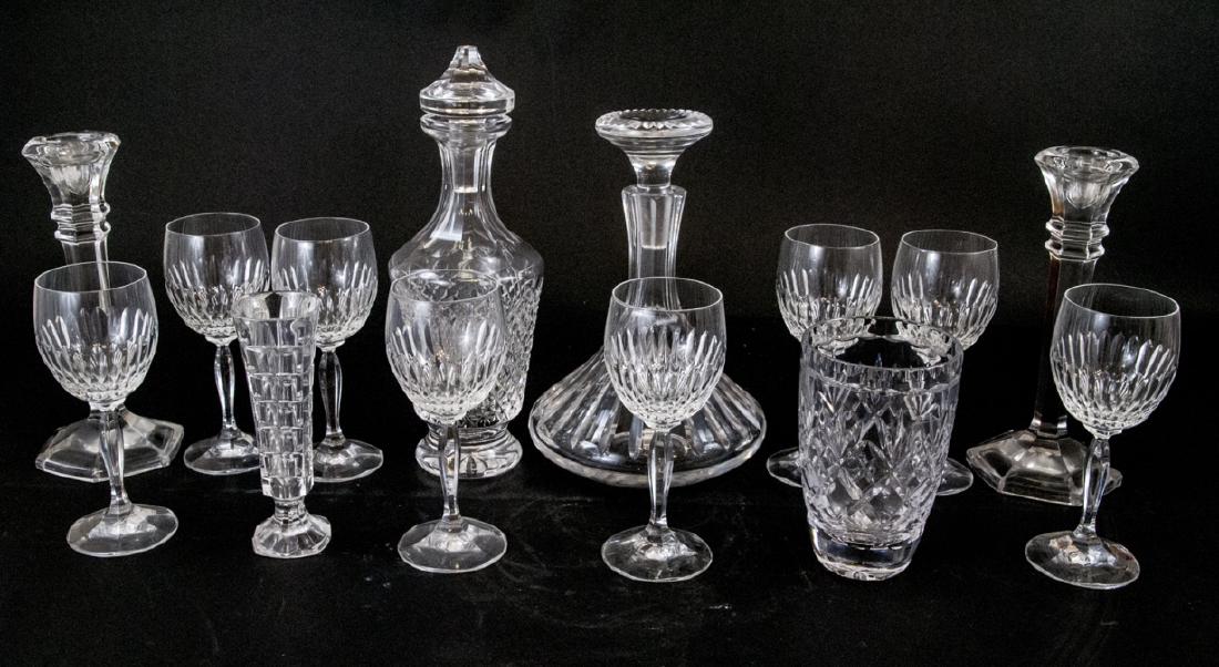 Lot of Cut Crystal Serving Items (1 of 7)