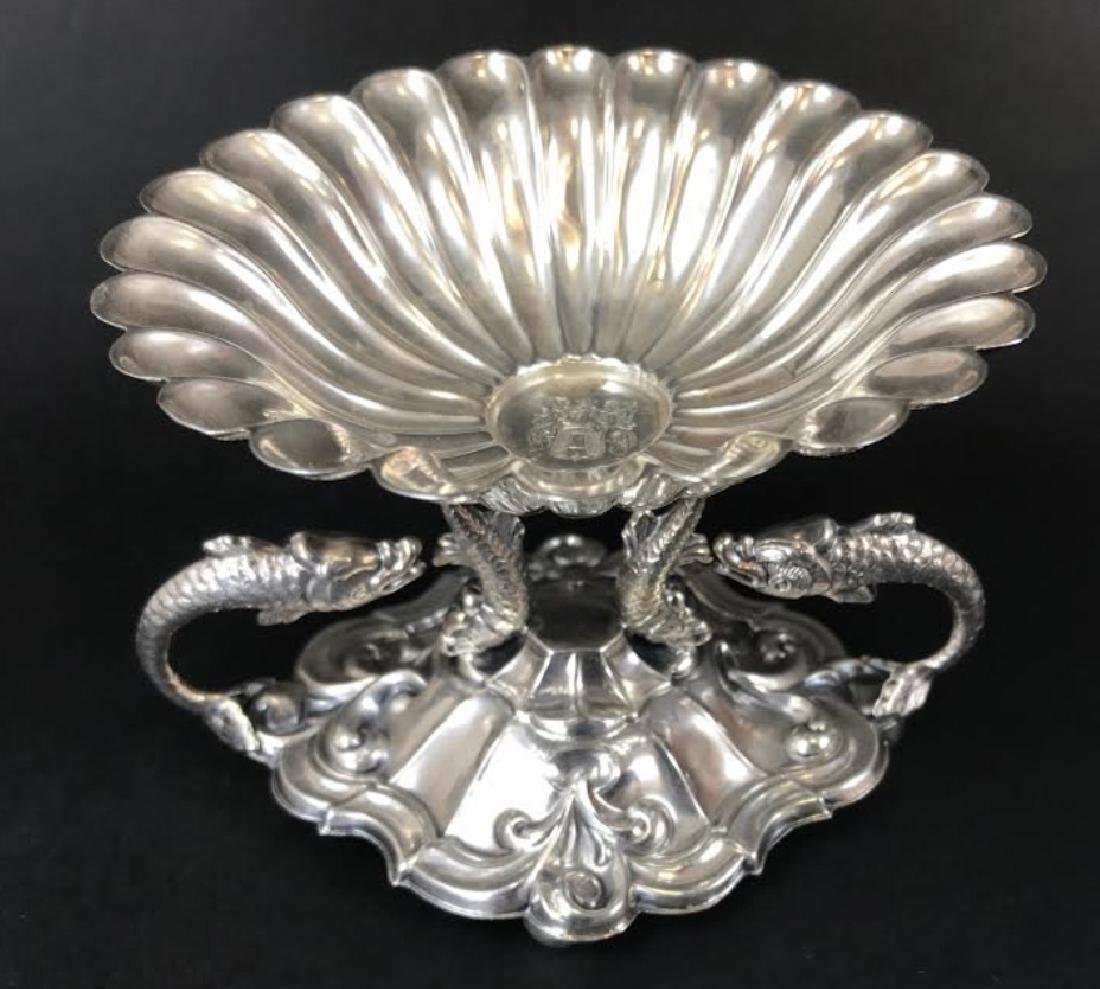 Antique Sterling Silver Sea Serpent Compote (1 of 6)