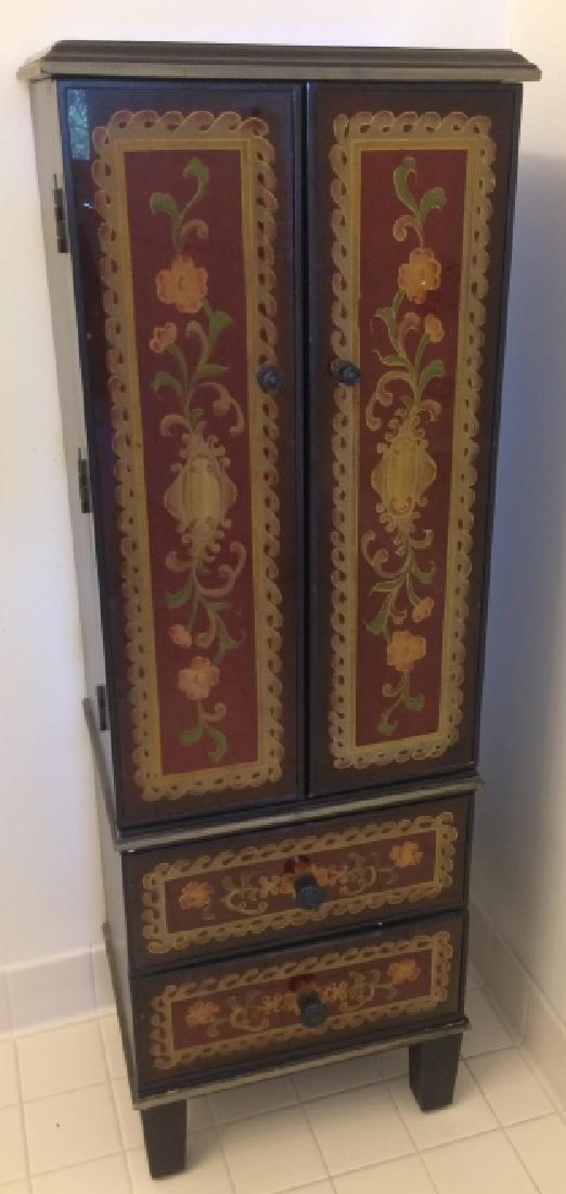 Contemporary Asian Style Standing Jewelry Chest (1 of 5)