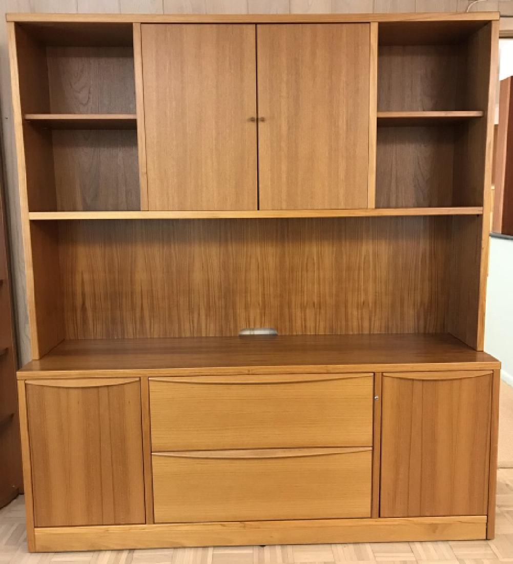 Jesper Large Contemporary Walnut Office Workspace (1 of 6)