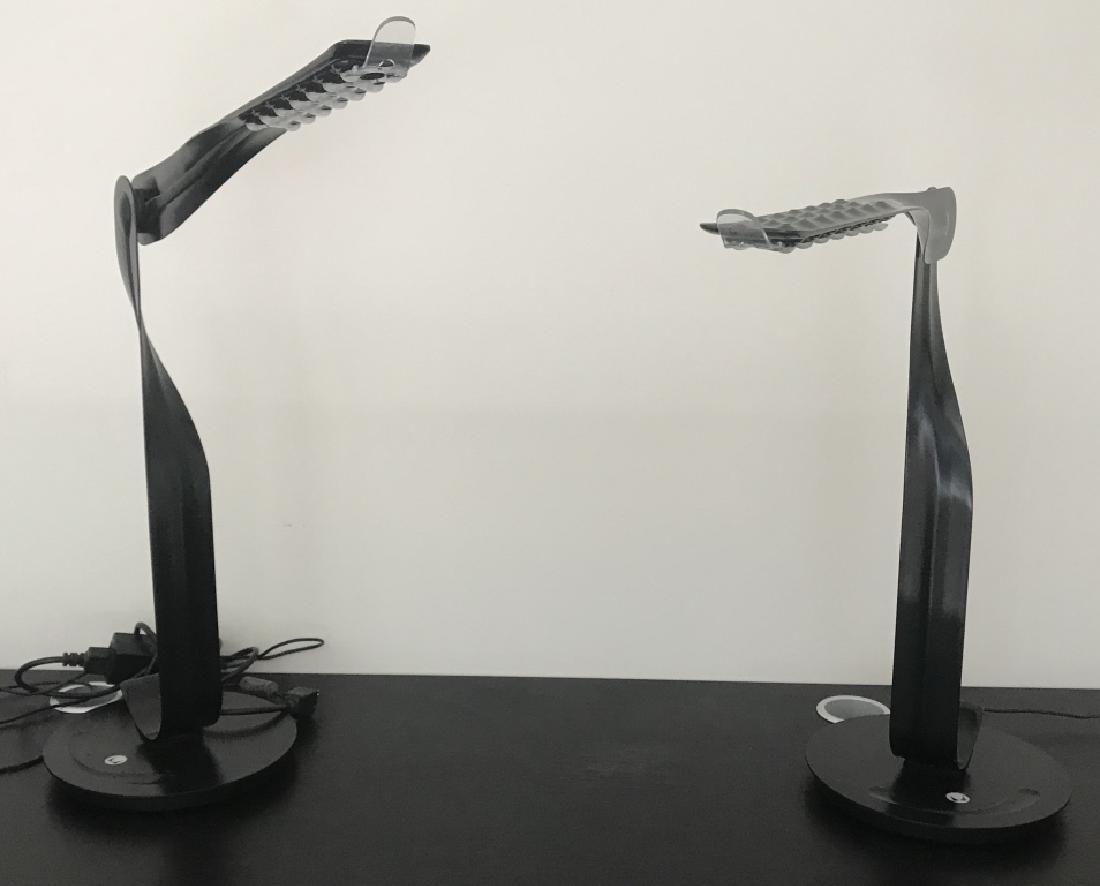 2 Vtg Herman Miller Leaf Personal Lights / Lamps (1 of 7)