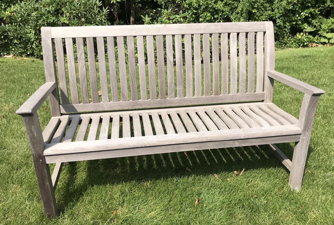 Kingsley Bates Teak Wood Garden / Outdoor Bench (1 of 3)