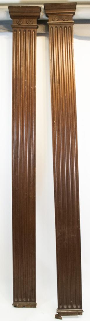 Pair Antique Greco Roman Style Ionic Column (1 of 4)