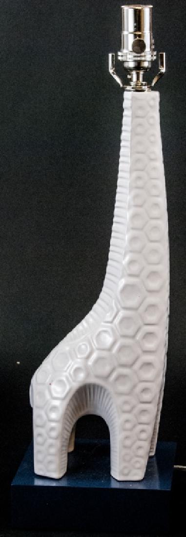 Contemporary Ceramic Giraffe Form Table Lamp (1 of 5)