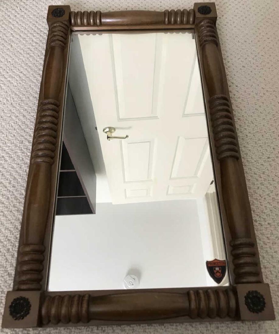 American Empire Style Carved Frame Wall Mirror (1 of 1)