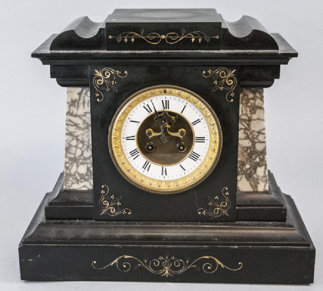 Antique 19th C Marble Clock by Marti et Cie (1 of 9)