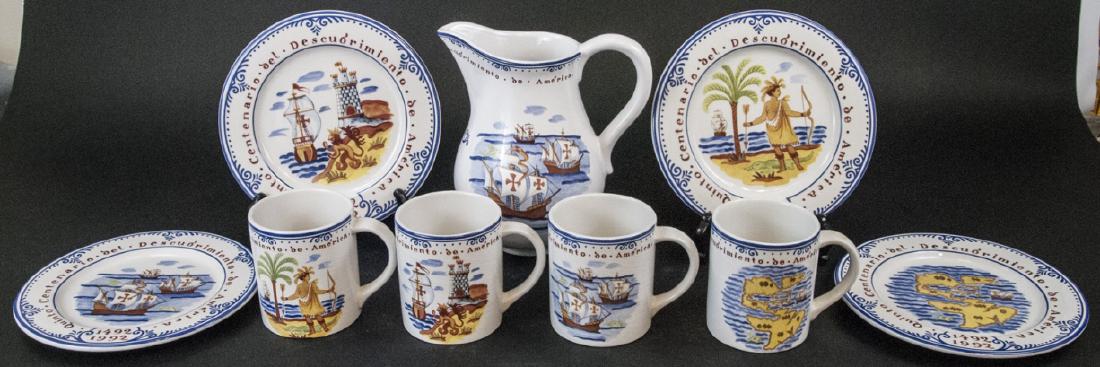 Tiffany & Co Christopher Columbus Pottery Set (1 of 9)