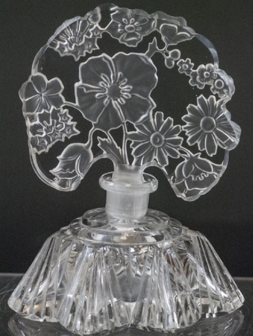 Antique Czechoslovakia Art Glass Perfume Bottle (1 of 4)