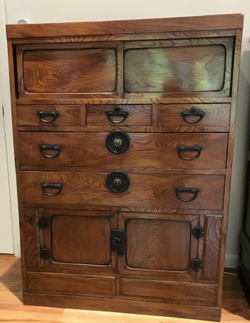 Mid C Korean Walnut Veneer Dresser (1 of 9)
