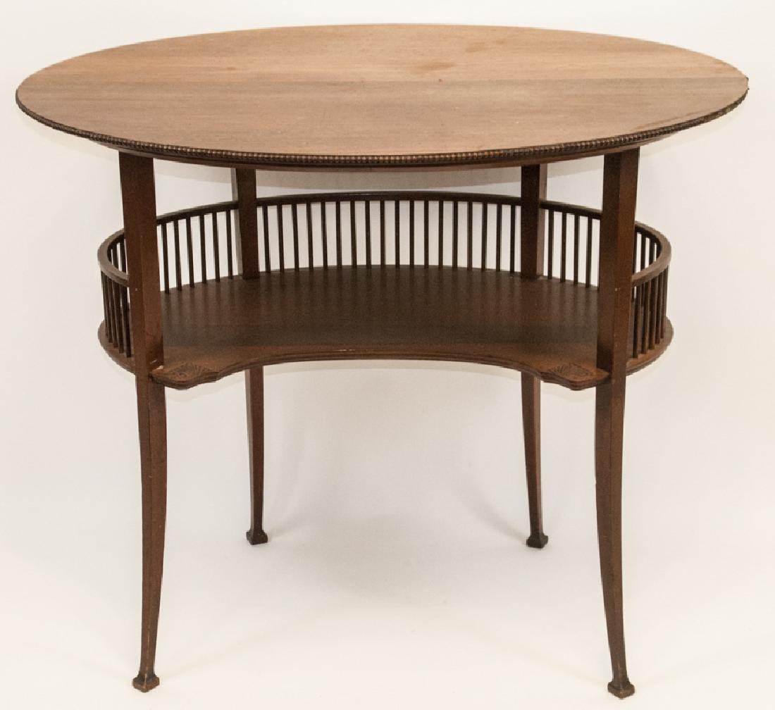 Antique Louis XV Style Mahogany Side / End Table (1 of 4)