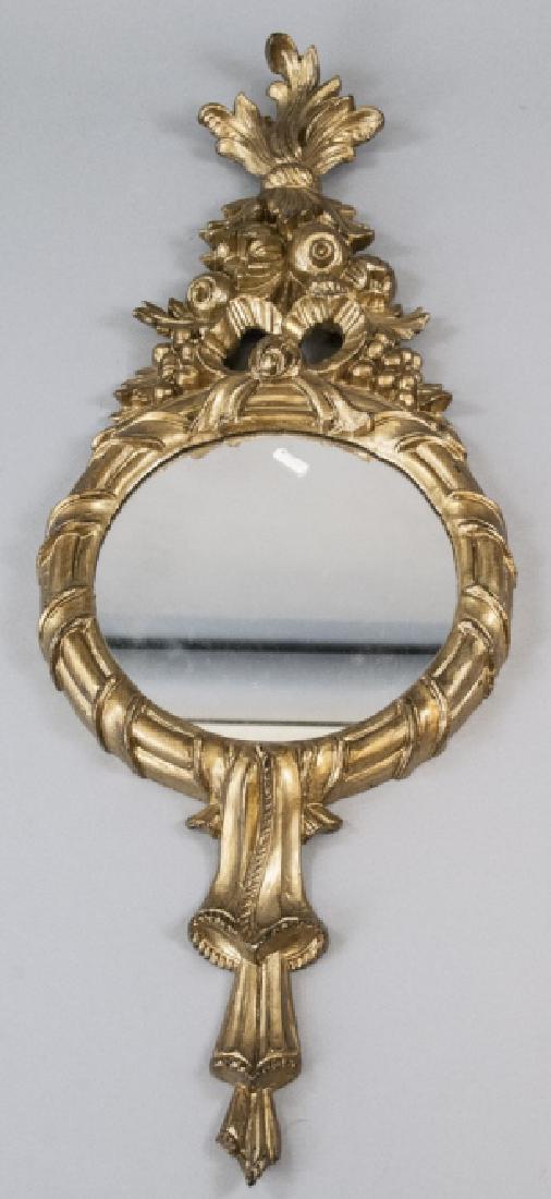 Euro Marchi Italian Gilt Decorated Wall Mirror (1 of 4)