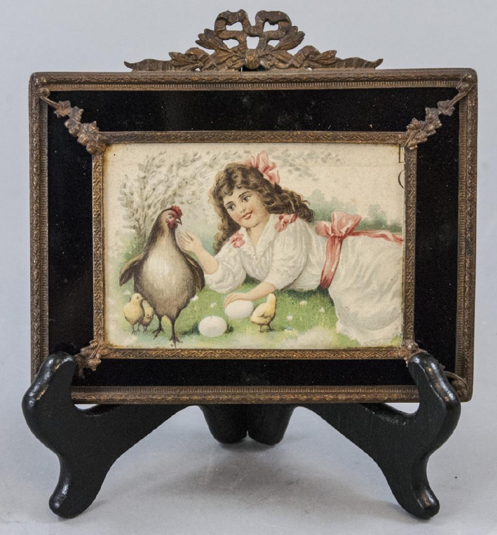 Antique Ormolu French Empire Style Picture Frame (1 of 5)