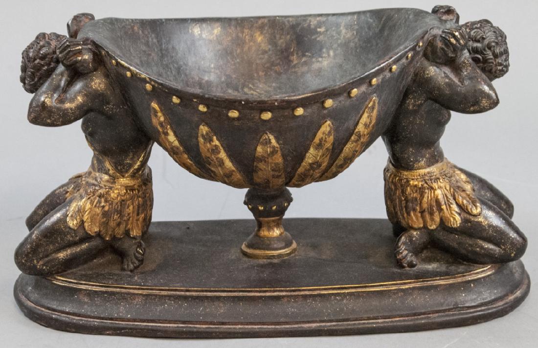 Blackamoor Style Figural Centerpiece Compote (1 of 6)