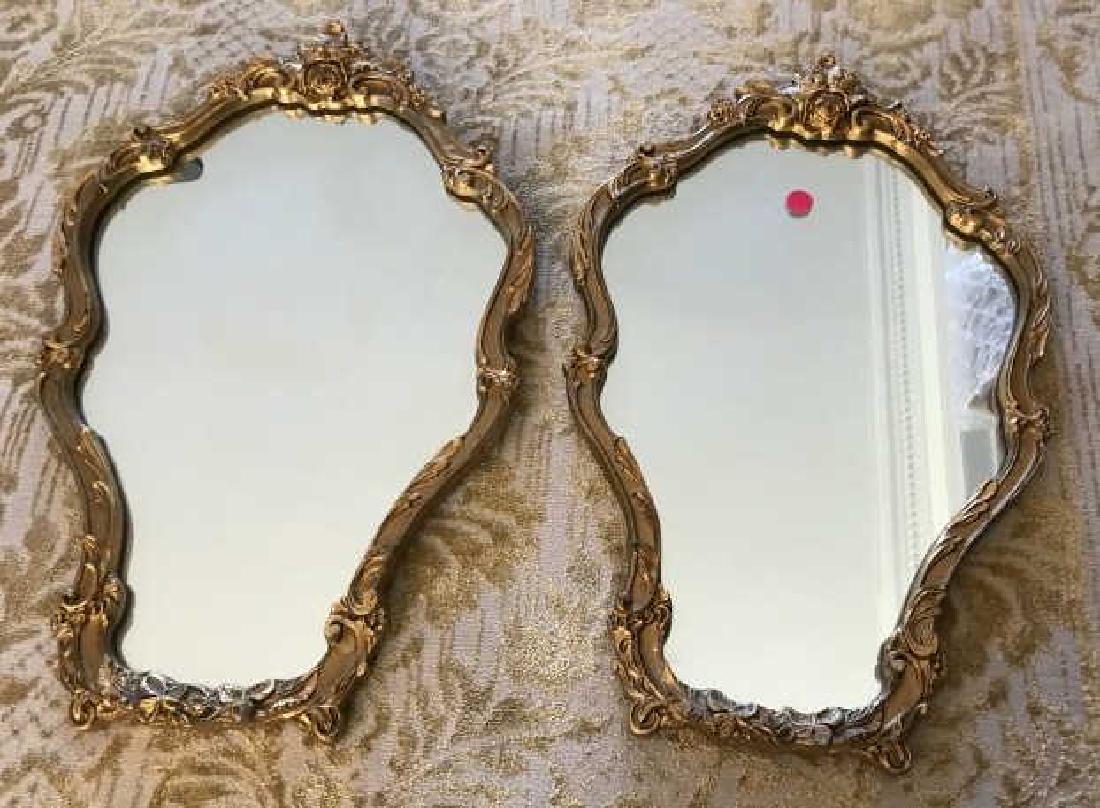 Pair of Italian Florentine Style Gilt Wall Mirrors (1 of 4)