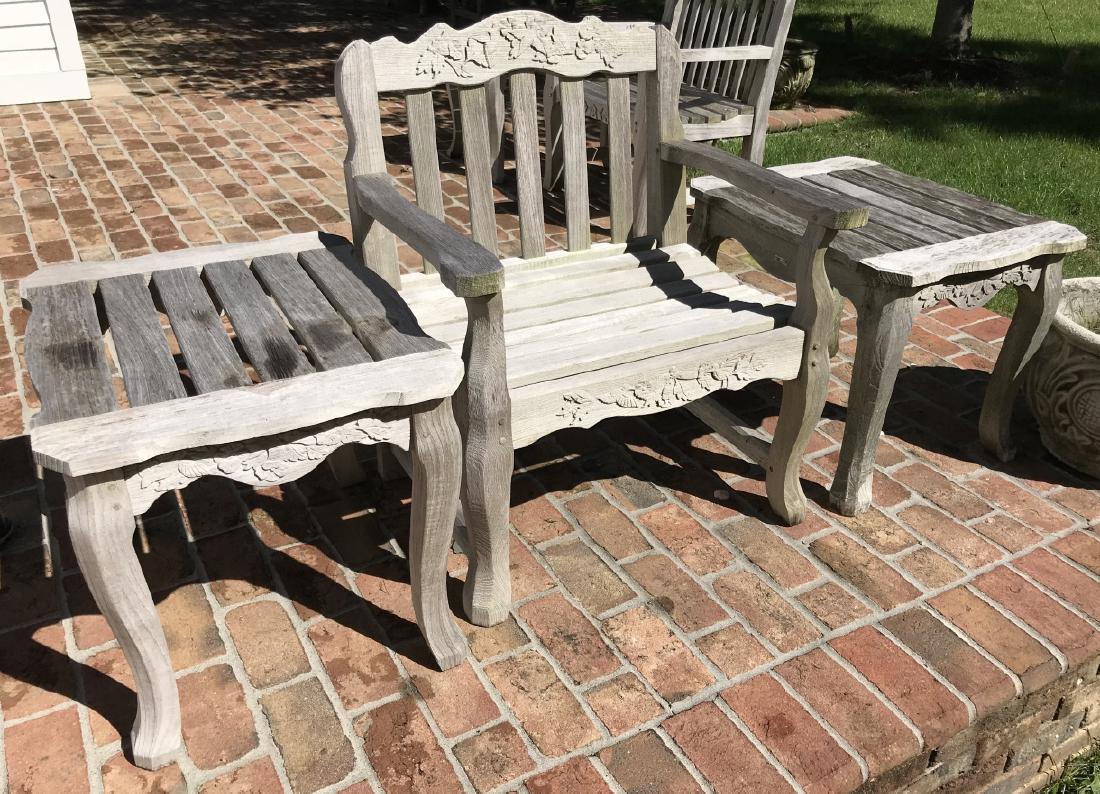 Pair of Kingsley Bate Teak End Tables & Armchair (1 of 2)