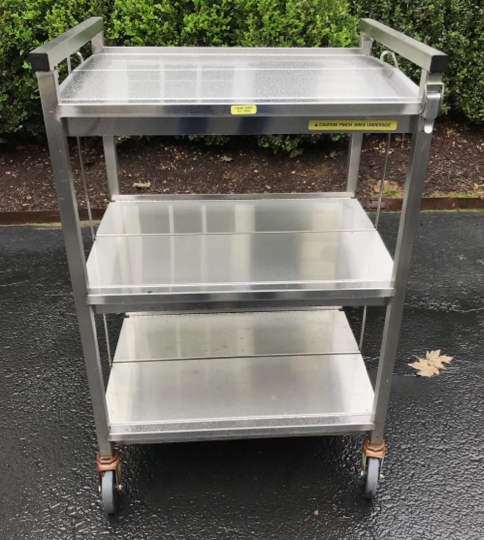 Stainless Steel Outdoor / BBQ Serving / Prep Cart