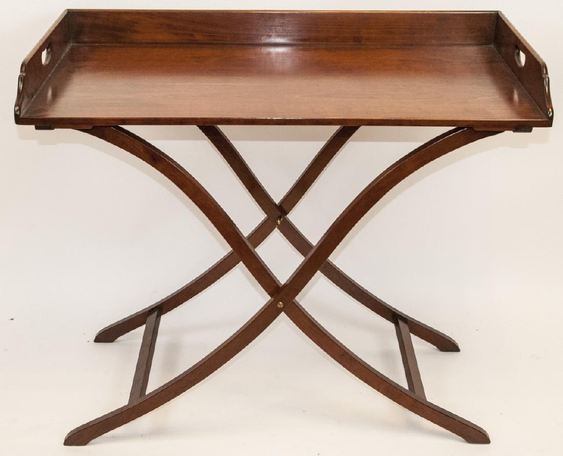 English Campaign Style Butlers Table (1 of 5)