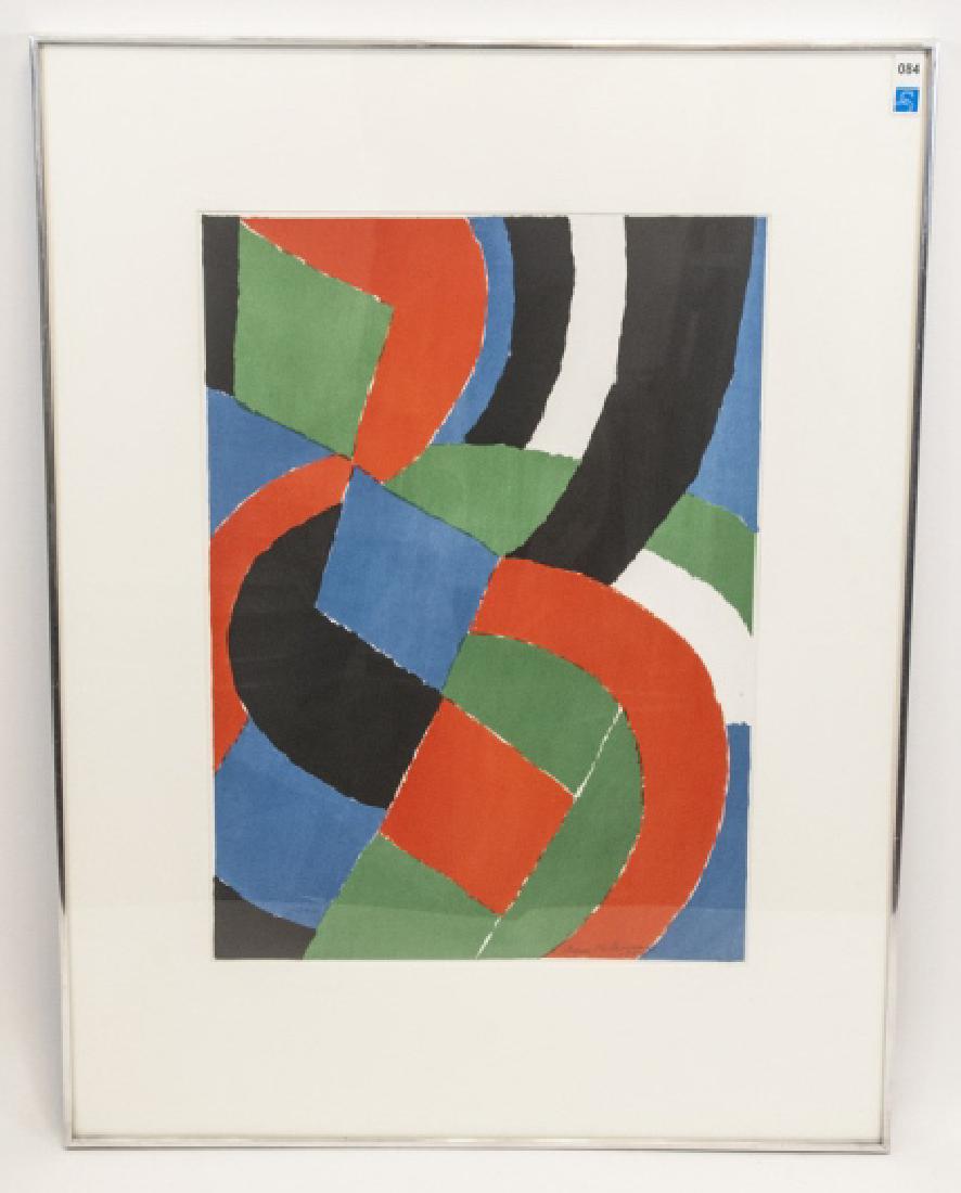 Sonia Delaunay Pencil Signed Orphism Lithograph (1 of 4)