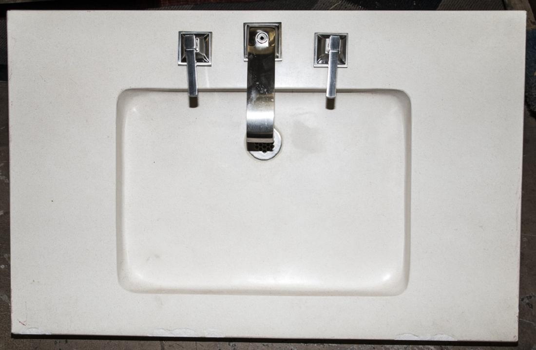 Contemporary / Modern Stone Bathroom Sink (1 of 8)