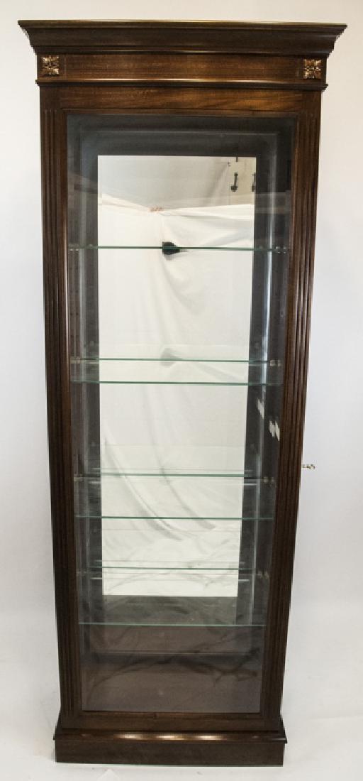 Neo Classical Lit Curio or Display Cabinet (1 of 10)