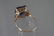 Estate 14kt Yellow Gold Amethyst & Diamond Ring - 2