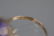 Estate 14kt Yellow Gold Amethyst & Diamond Ring - 3
