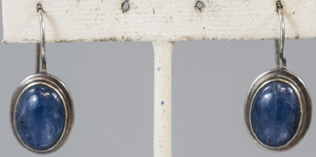 Pair of Labradorite & Sterling Silver Earrings (1 of 5)