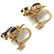 Vintage 14k Gold Garnet & Pearl Earrings - 2