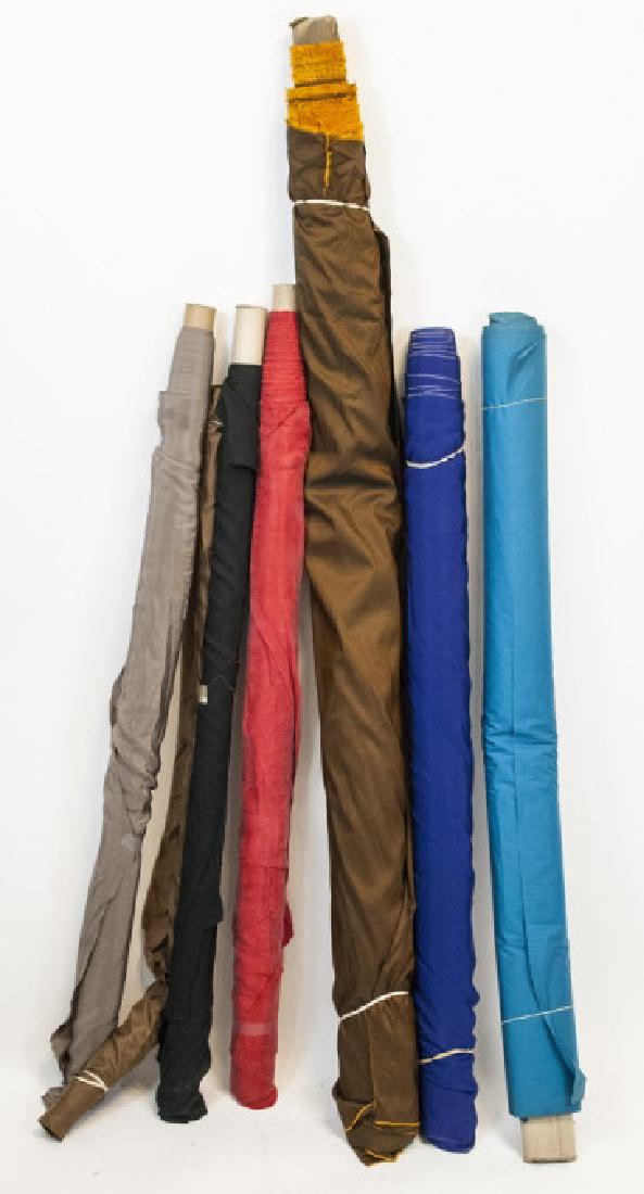 7 Partial Bolts Mid Century Silk Fabric (1 of 5)
