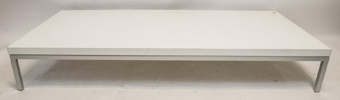 Contemporary Jonathan Adler White Coffee Table (1 of 5)