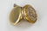 Antique 19th C Locket Pendant w Yellow Gold Deer - 2