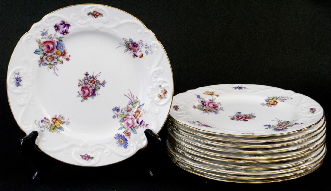 Set of English Spode Copeland's China Lunch Plates (1 of 7)
