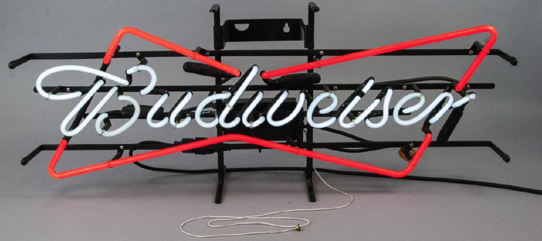 Vintage Retro Style Budweiser Illuminated Bar Sign (1 of 4)