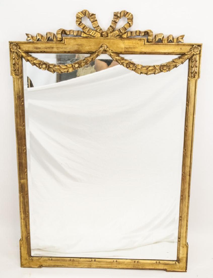 Neo Classical Style La Barge USA Gilt Wall Mirror (1 of 9)